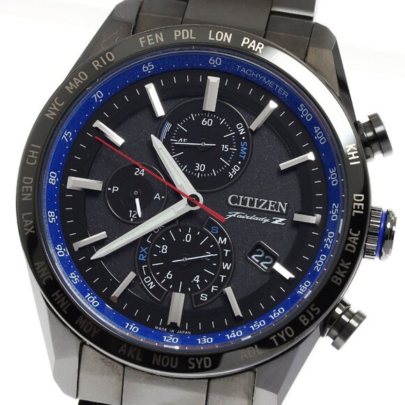 CITIZEN Atessa Eco Drive AT8185-97E/H804-T027687 black Dial Men's Watch_901087 - Picture 1 of 6